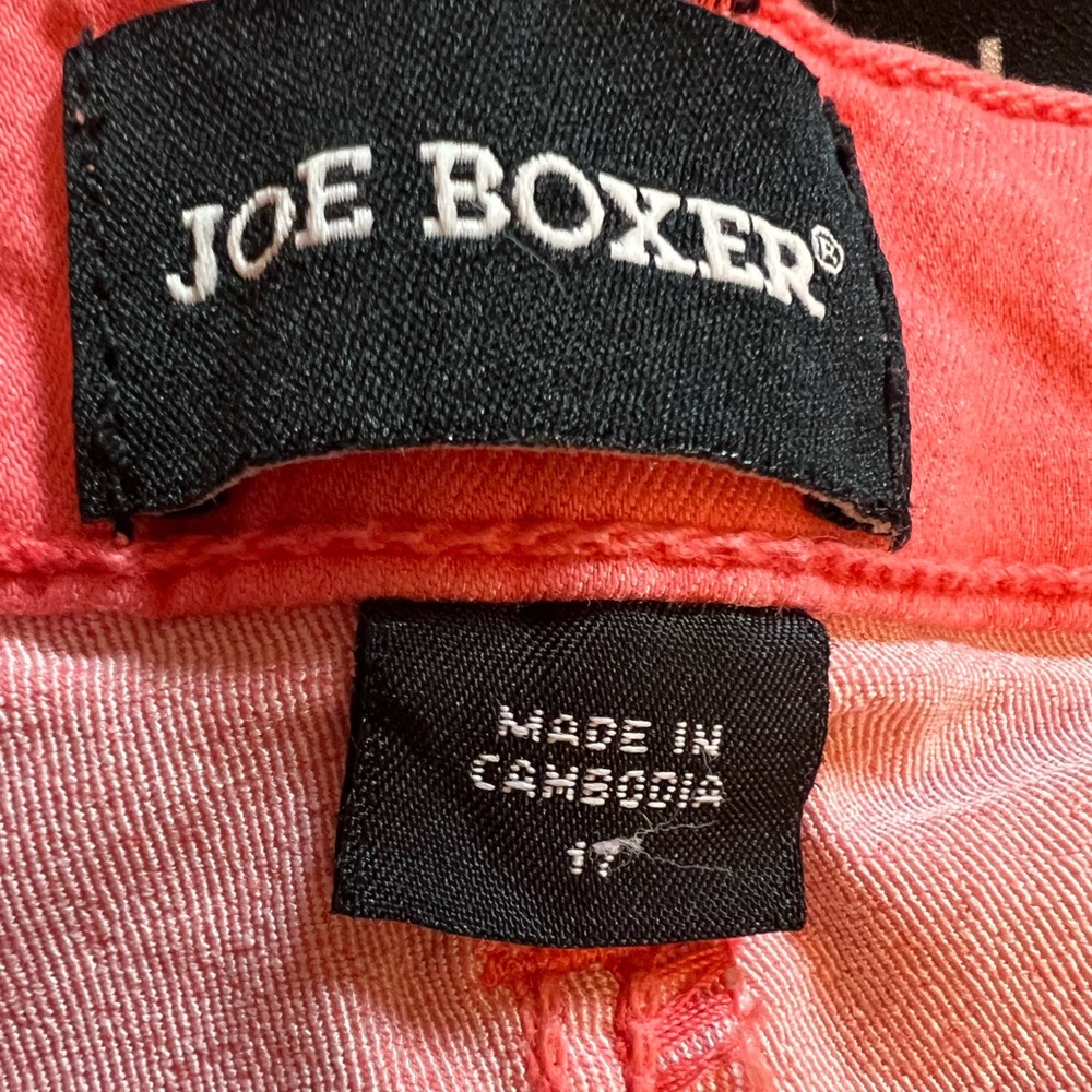 MB Sold PLUS SIZE Women’s Joe Boxer Coral Skinny Jeans Sz 17 - Picture 8 of 9